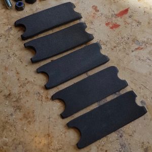 6. Adding multiple foam fitting pads